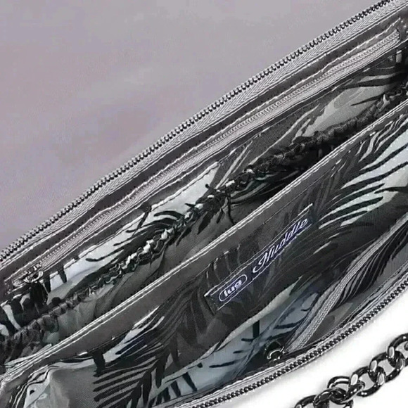 LUG Huddle Shoulder Bag / Purse/ Handbag - Metallic Pearl - Picture 5 of 15